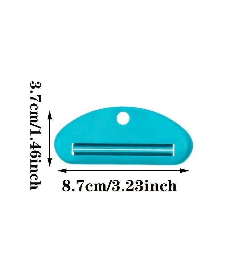4pcs Manual Squeeze Tube Dispenser Set Plastic Bathroom Accessories - Image 3