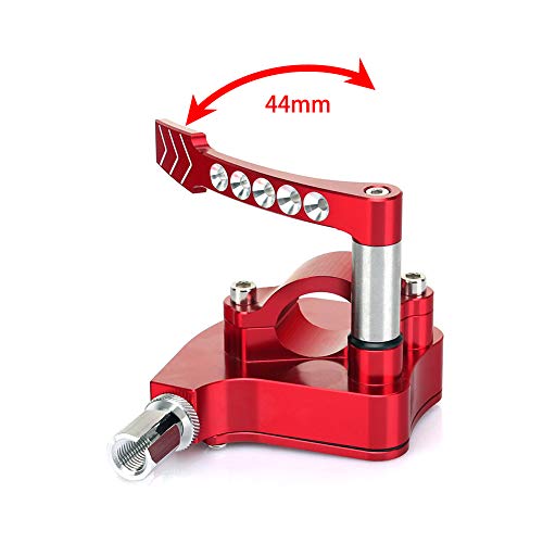 SFriding Universal 7/8" Handlebar Thumb Throttle, for Yamaha Banshee 350 Raptor 350 660R 700 YFZ450 Warrior 350 Bear Tracker 250, for Honda, for Suzuki, for Kawasaki, for Arctic Cat, Red - Image 3