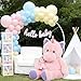 MorisMos Giant Stuffed Unicorn 4 Foot 51 Giant Unicorn Stuffed Animal with Baby Pony Doll for Girl Boy Kid Mother Jumbo Pink Stuffed Animal for Baby Shower Birthday Christmas Valentines - Image 2