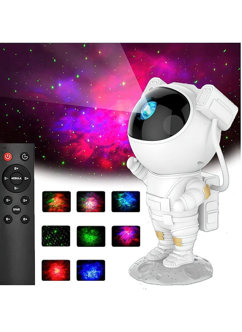 AWD Astronaut light projector star night lamp for bedroom ceiling decorations starry sky LED robot spaceman home decoration, birthday gifts.  - Image 1