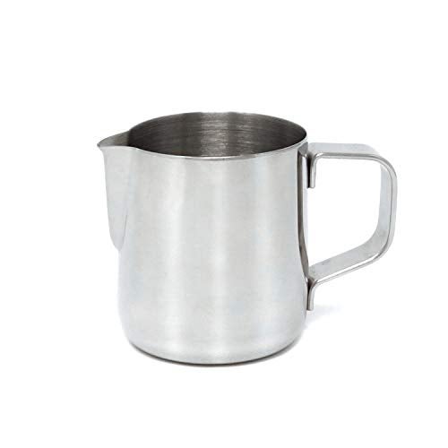 Honbay 1PCS Stainless Steel Milk Latte Frothing Pitcher Cup Jug Steaming Espresso Pitcher for Espresso Cappuccino Milk Cream Latte Coffee(5 Oz) - Image 1