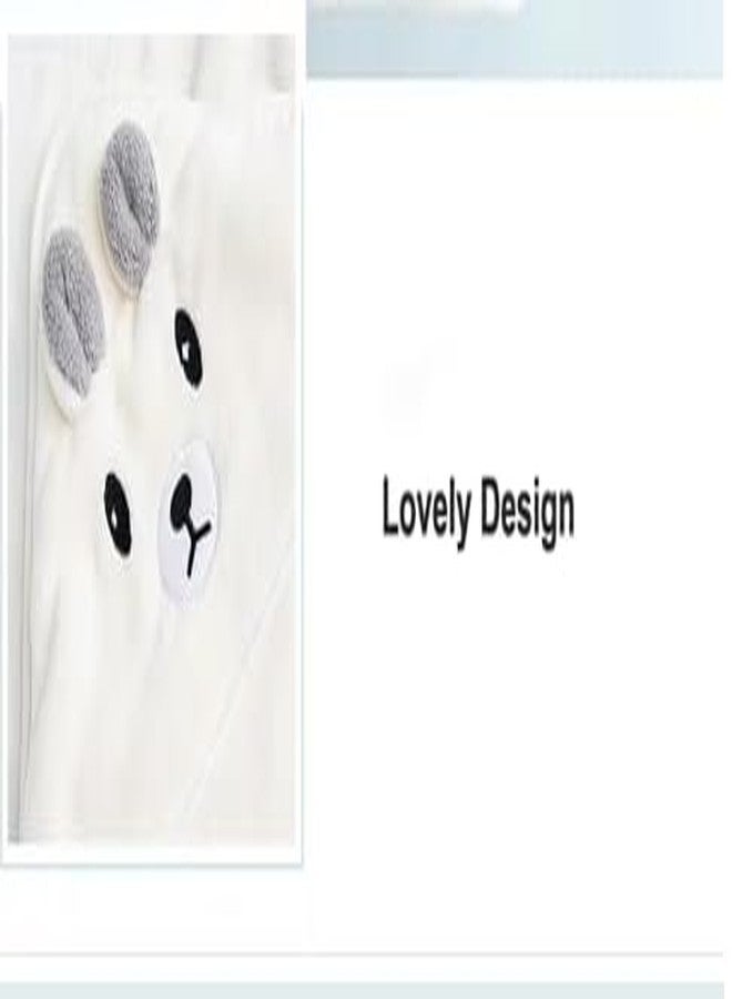 TEDDYIFY Premium Soft Bath Towel for Babies, Newborn, Infant and Toddler, Ultra Absorbent, Natural Baby Stuff Towel with Hood for Boy and Girl 0-5 Years (Bird White, 0-5 Years) - Image 2