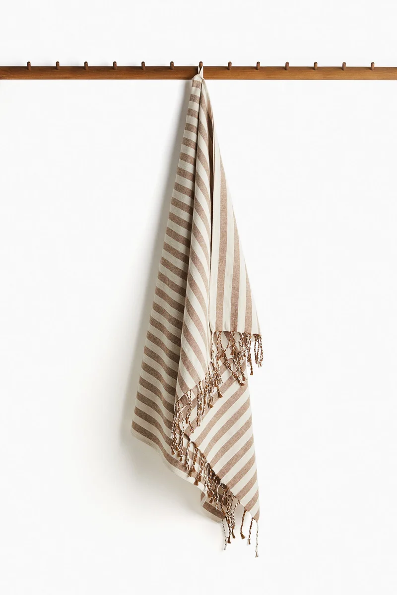 H&M Linen-blend bath sheet