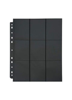 ® Sideloaders 9 Pocket A4 Trading Card Binder Pages Storage Wallet 900 Side Loading Pockets For Tcg (50 Pages)