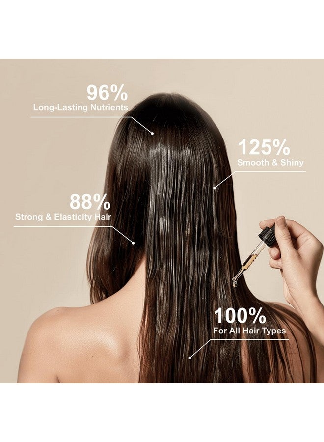 Samnyte Rosemary Oil for Hair Growth - Rosemary Oil for Hair Strengthening and Scalp Care - Rosemary Hair Oil Hair Growth Oil Reducing Hair Loss,Nourishing Dryness and Repairing Split Ends - Image 4