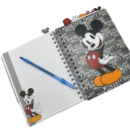 Innovative Designs Disney Minnie and Mickey Mouse Journal Notebook, Spiral Bound, 144 Lined Pages, 8 x 7 inches, Red - Image 3