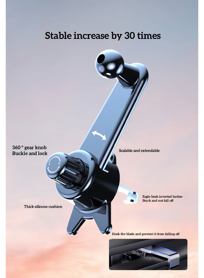 Mobile phone car holder air outlet special car support navigation universal fixed car interior 2025 new model - Image 5