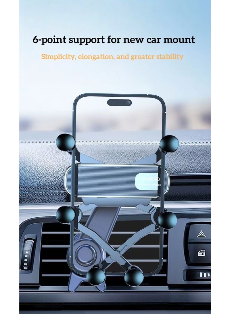 Mobile phone car holder air outlet special car support navigation universal fixed car interior 2025 new model - Image 1