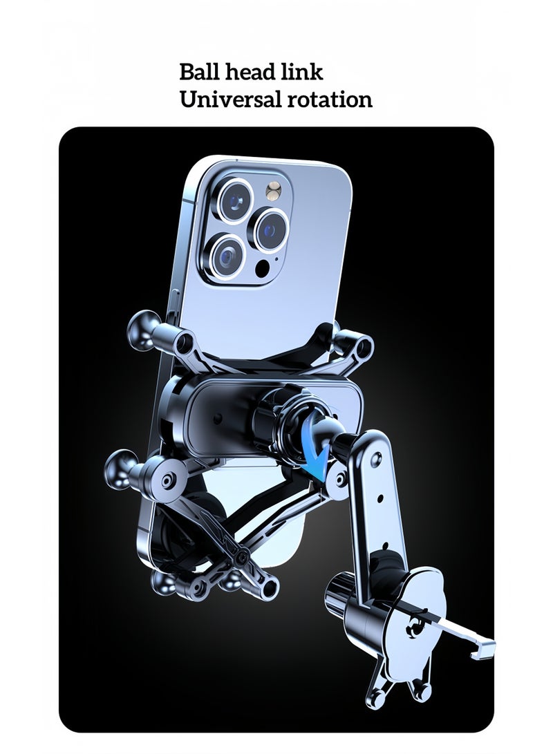 Mobile phone car holder air outlet special car support navigation universal fixed car interior 2025 new model - Image 3