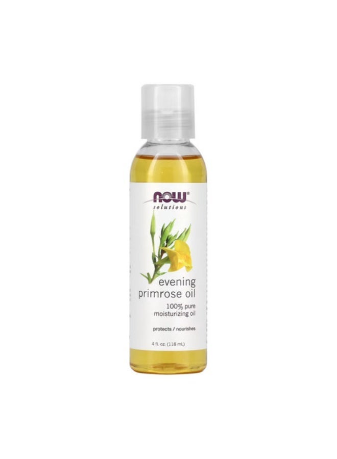 NOW Solutions Evening Primrose Oil 118 ml – Nourishing, Hydrating & Skin Balance - Image 1