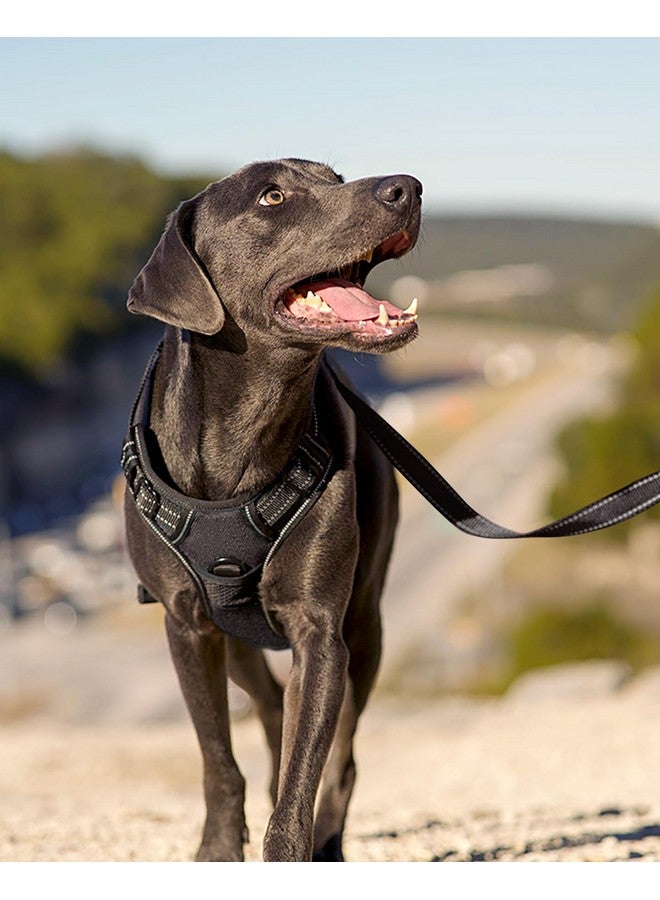 Joytale Joytale No Pull Dog Harness Medium Sized Dog, Reflective Pet Vest with Front Clip, Adjustable Soft Padded Harnesses with Easy Control Handle for Training and Walking, Black, M  - Image 4