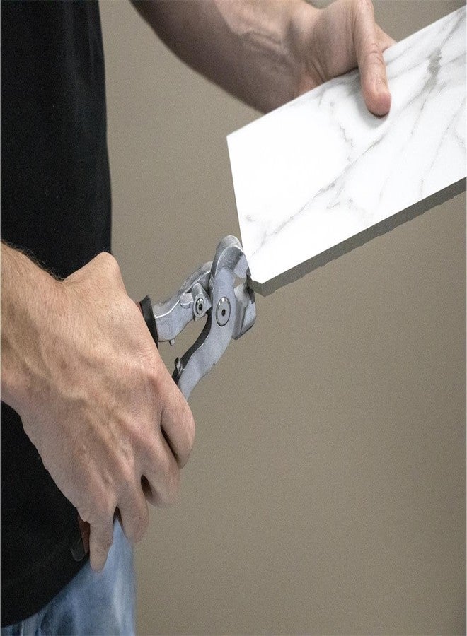 MARSHALLTOWN Straight Tile Nipper, Ceramic, Porcelain, Tungsten Carbide, DuraSoft Handle, Made in The USA, SN1 - Image 4