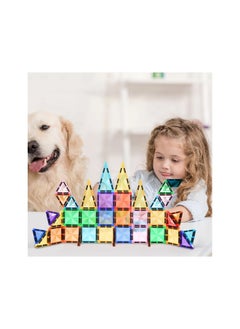 PicassoTiles PicassoTiles Mini Diamond Collection Travel Size Magnetic Building Block Set ( 40 Pieces )  - Image 2