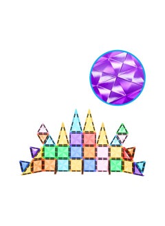 PicassoTiles PicassoTiles Mini Diamond Collection Travel Size Magnetic Building Block Set ( 40 Pieces )  - Image 4
