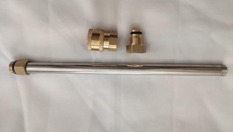 Generic Nirali Extension Rod Foam Gun SS Rod 10 inch with 14 Connector  - Image 3