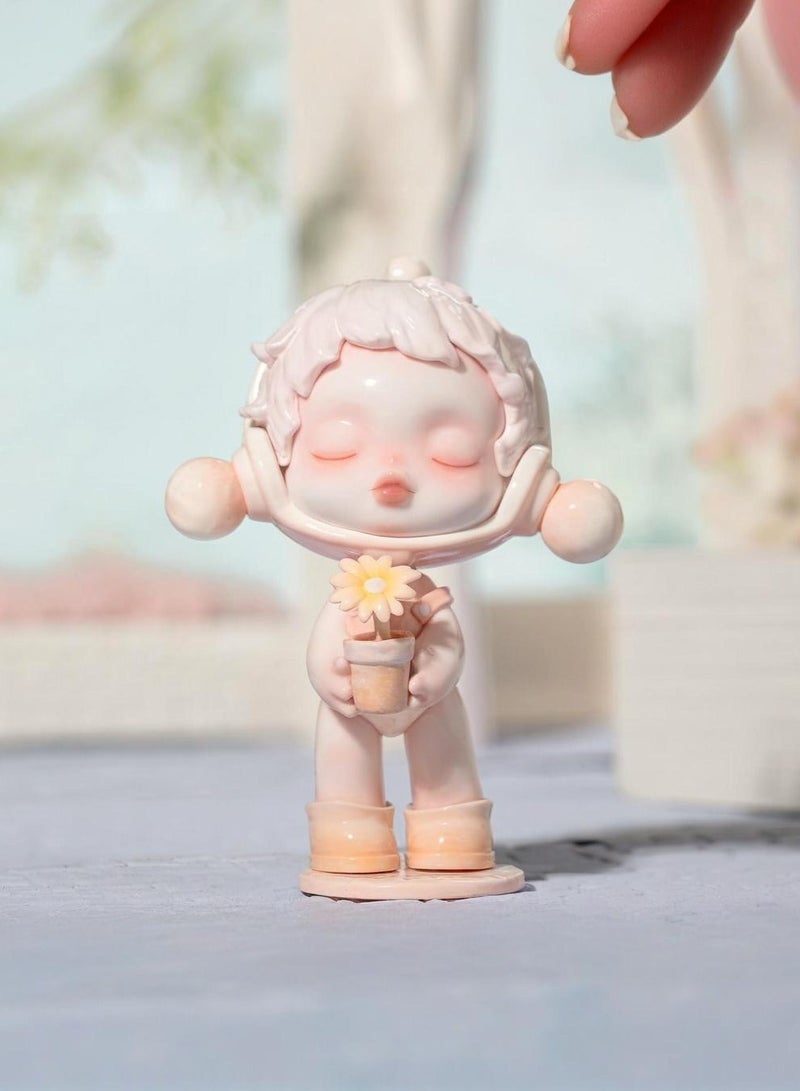 Warmth SKULLPANDA Warmth Series, SKULLPANDA Blind Box Figures, Random Design Action Figures Collectible Toys Home Decorations, Holiday Birthday Gifts for Girls and Boys, Single Box - Image 4