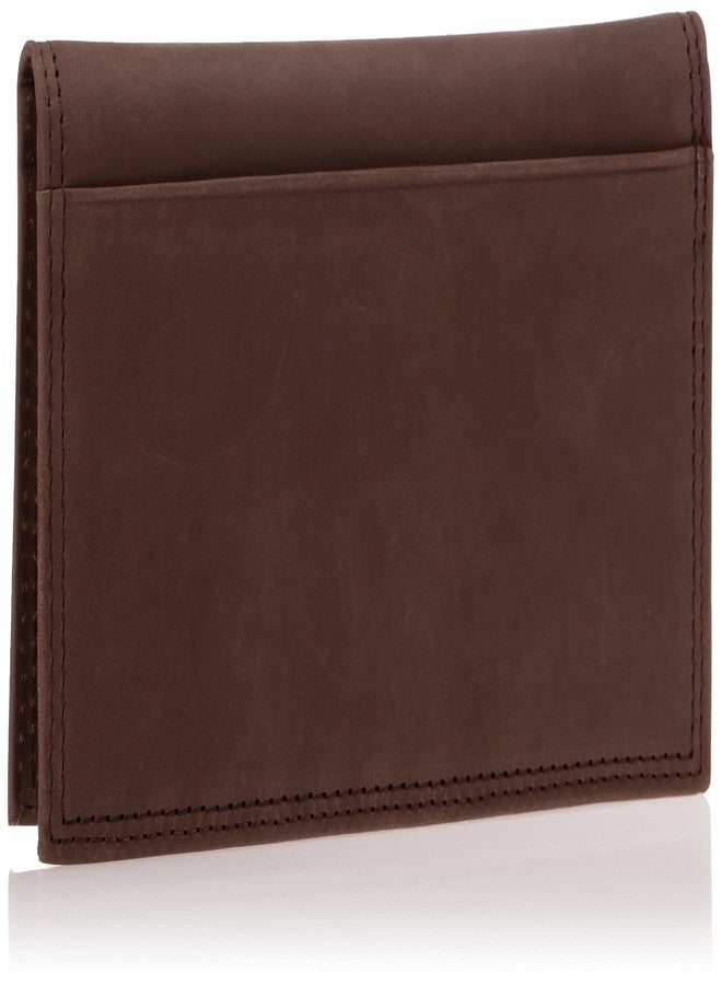 Timberland PRO Men's Rfid Leather Long Bifold Rodeo Wallet With Rfid, Dark Brown, One Size - Image 2
