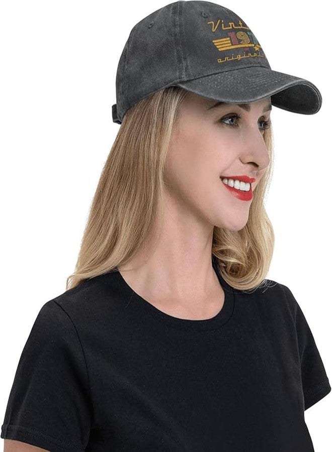 Kahhrepa 50th Birthday Decorations for Women Men, Vintage 1976 Hat Original Parts, Adjustable 50 Year Old Baseball Cap, Fathers Mothers Day Birthday Gifts for Dad Mom - Image 4