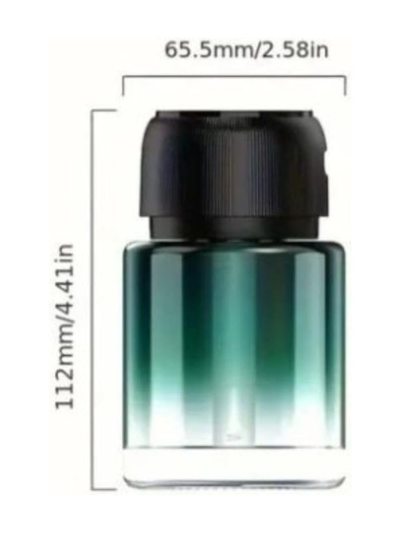 Car Fragrance | Perfume | Diffuser Humidifier | Aromatherapy | Portable Diffuser | Air Freshener | Multi-Mode Adjustable | Essential Oil (Green, 160ML, French Spices)