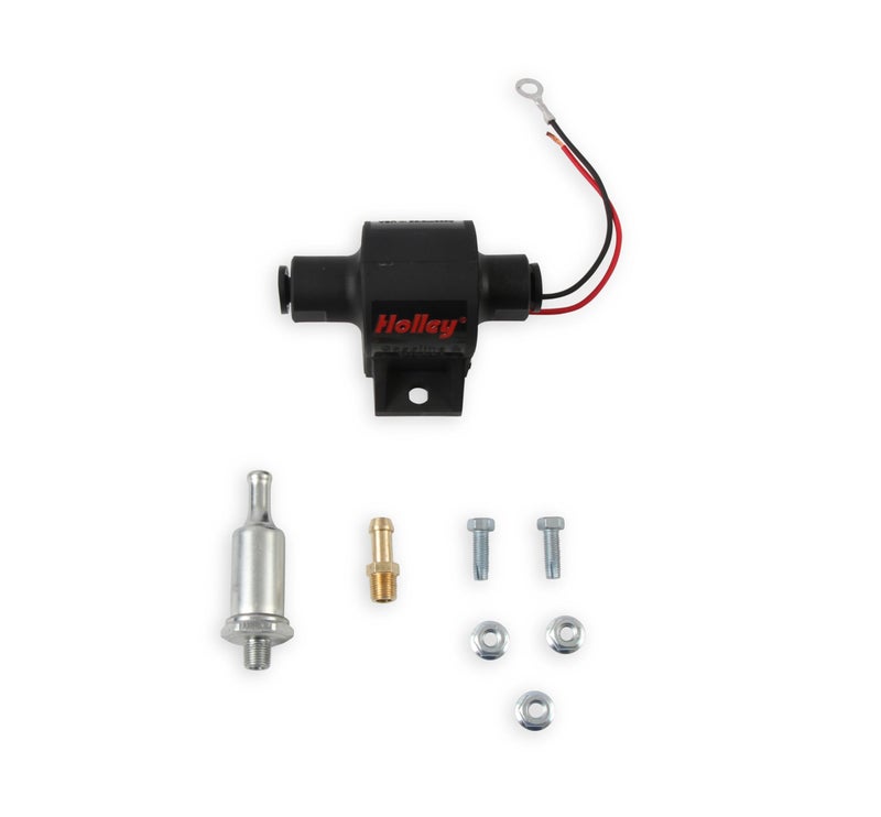 Holley 12-427 32 GPH Mighty Mite Electric Fuel Pump, 4-7 PSI - Image 2