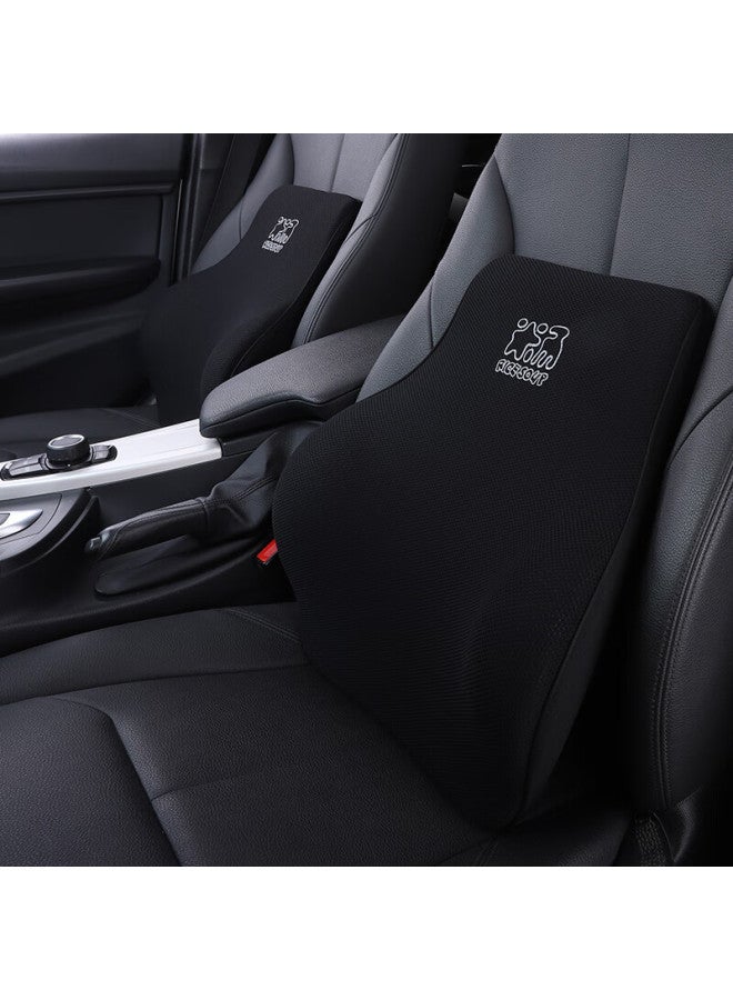 Icaroom Car Headrest And Lumbar Support, In-car Neck Pillow, Driving Back Support Cushion, Backrest And Lumbar Pillow Accessories - Image 5