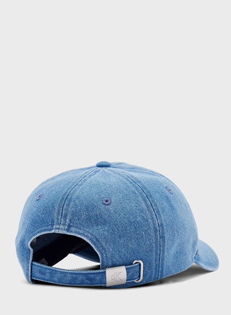 Calvin Klein Jeans Logo Detailed Curved Peak Cap