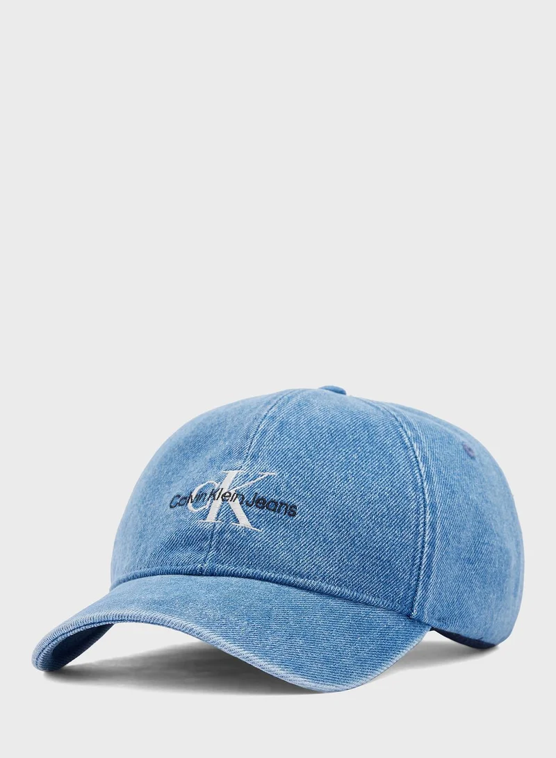 Calvin Klein Jeans Logo Detailed Curved Peak Cap