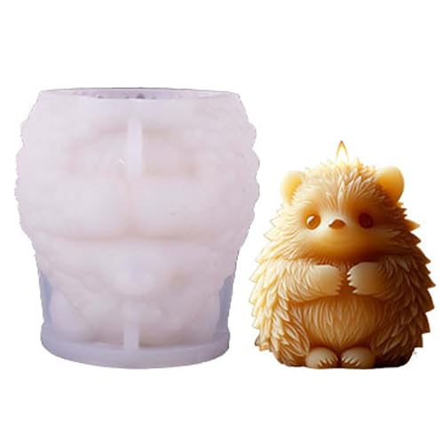 EVERELAM Flower Animal Cylinder Molds Silicone Wave Spiral Candle Mold - Silicone Resin Casting Molds for Candle & Resin & Soap Craft Supplies - Image 2