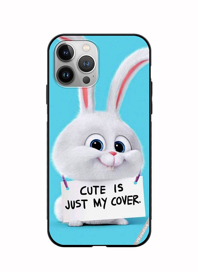 VR CREATIVE Protective Case Cover For Apple iPhone 11 Pro Max Cute Is Just My Cover Design Multicolour  - Image 1