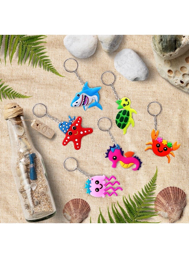 24 Packs Sea Animals Keychains Ocean Animals Keychains For Under The Sea Party Favors Supplies Kid’S Party Bag Fillers School Carnival Rewards Birthday Party Gifts - pzsku/Z7E5ED897869E540B2C48Z/45/_/1692166002/c1f06a2b-dd24-4c5b-aca1-9b62f889538e