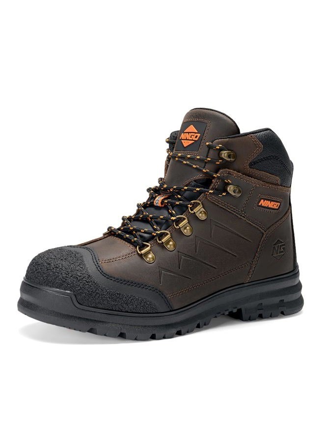 NINGO Men's Steel Toe Work Boots - Image 1
