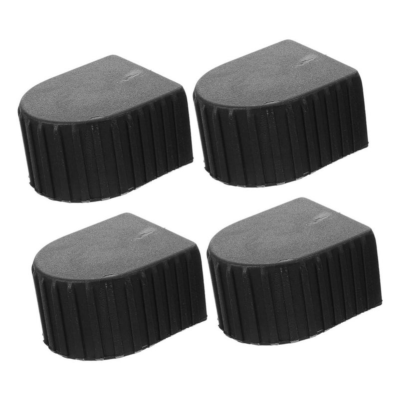 4 Pcs Non Slip Ladder Foot Covers 5.50x4.50x2.90cm Safety Cap Replacements - Image 2