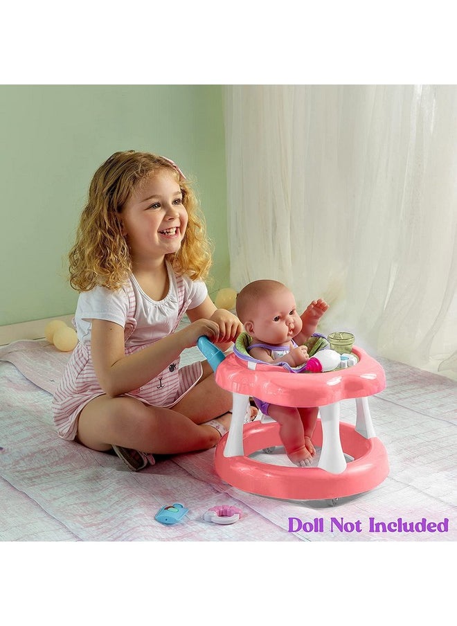 JC TOYS JC Toys - For Keeps Playtime! | Baby Doll Walker Gift Set | Fits Dolls up to 17" | Cloth Seat for easy use and Play Accessories | Ages 2+  - Image 4