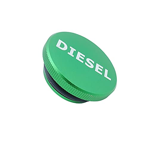 WeiSen Diesel Fuel Cap Magnetic Ram Diesel Billet Aluminum Fuel Cap Compatible with Dodge Ram 1500 2500 3500 20132018 Includes 2 ORings - Image 1