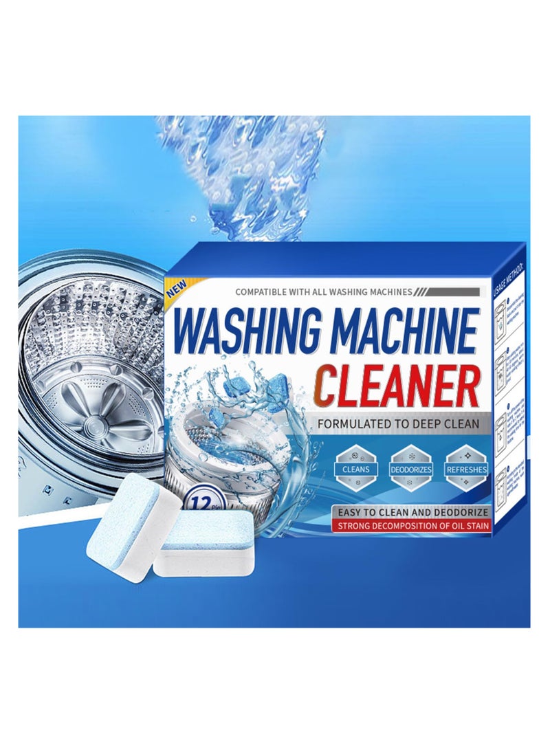 Washing Machine Fresh Tablets, Washing Machine Cleaner Effervescent Tablets, Washing Machine Cleaner Tablets, Washer Deep Cleaning Tablet, Effective Washing Machine Cleaning Tablets  - Image 2