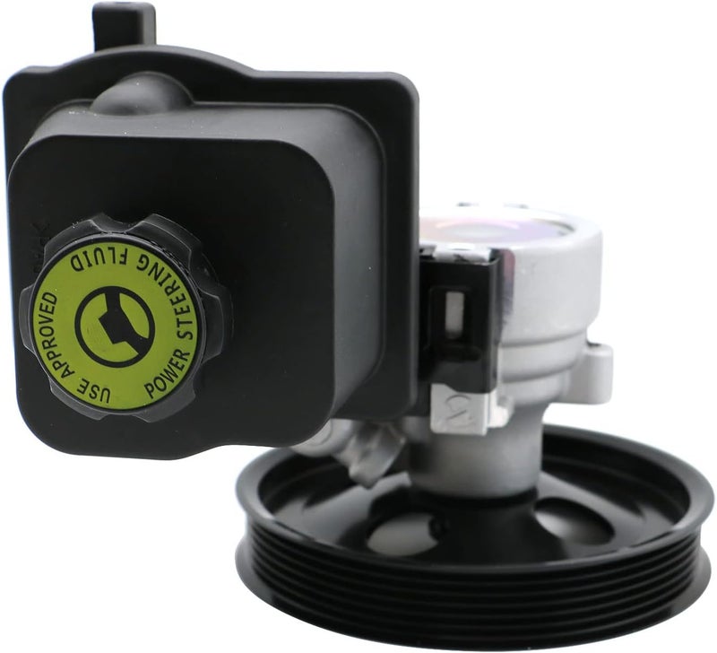 Chefull Power Steering Pump Assembly with Pulley and Reservoir for Buick Rainier, Chevrolet Trailblazer, GMC Envoy, and Isuzu Ascender - Image 3