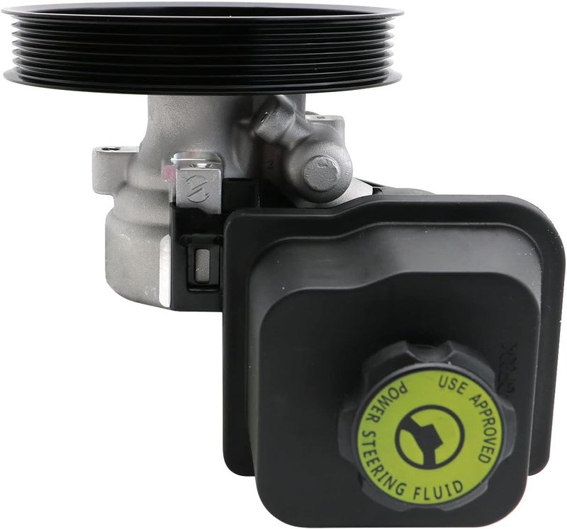 Chefull Power Steering Pump Assembly with Pulley and Reservoir for Buick Rainier, Chevrolet Trailblazer, GMC Envoy, and Isuzu Ascender - Image 2