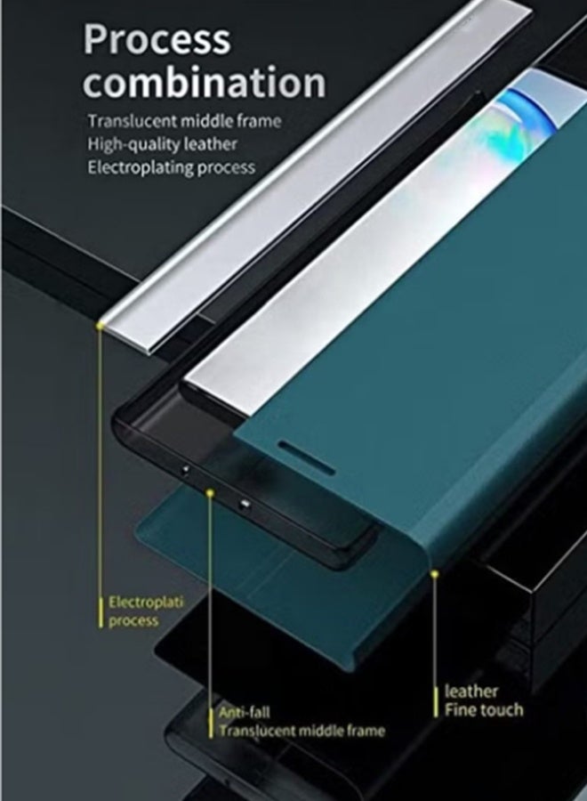 X9b 5G Cover Case Accessories with Full Body Back Front Screen Slim Flip Cover, Anti-Scratch, Nano Adsorption, Stand Function, Protector for HONOR X9b 5G - Image 4