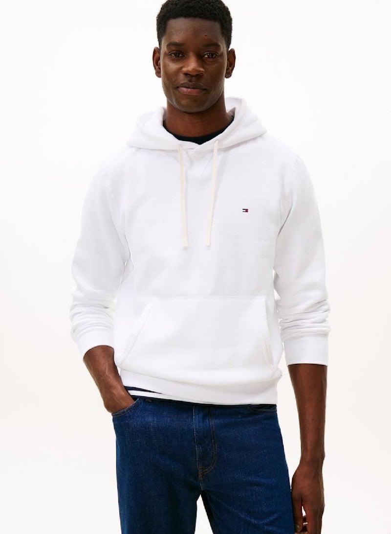 TOMMY HILFIGER Fleece Drawstring Hoody - Image 1