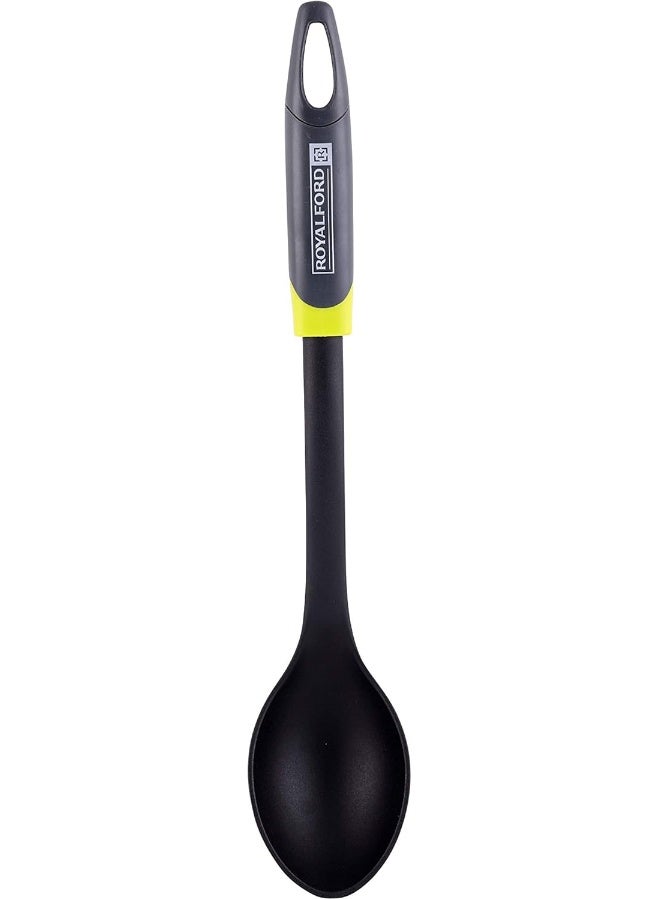 Royalford Nylon Serving Spoon Black/Yellow - Image 2