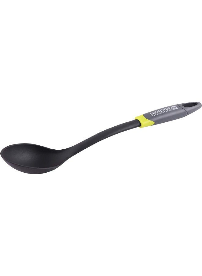 Royalford Nylon Serving Spoon Black/Yellow - Image 3