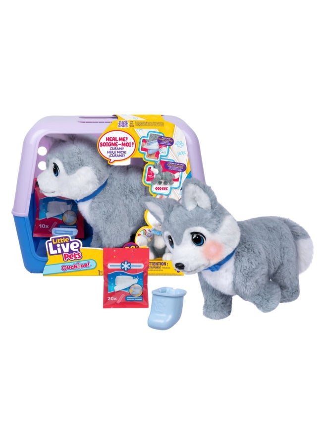 LITTLE LIVE PETS لعبة بلاش تفاعلية من ليتل لايف بيتس أوشيز أسبن هسكي - Image 2