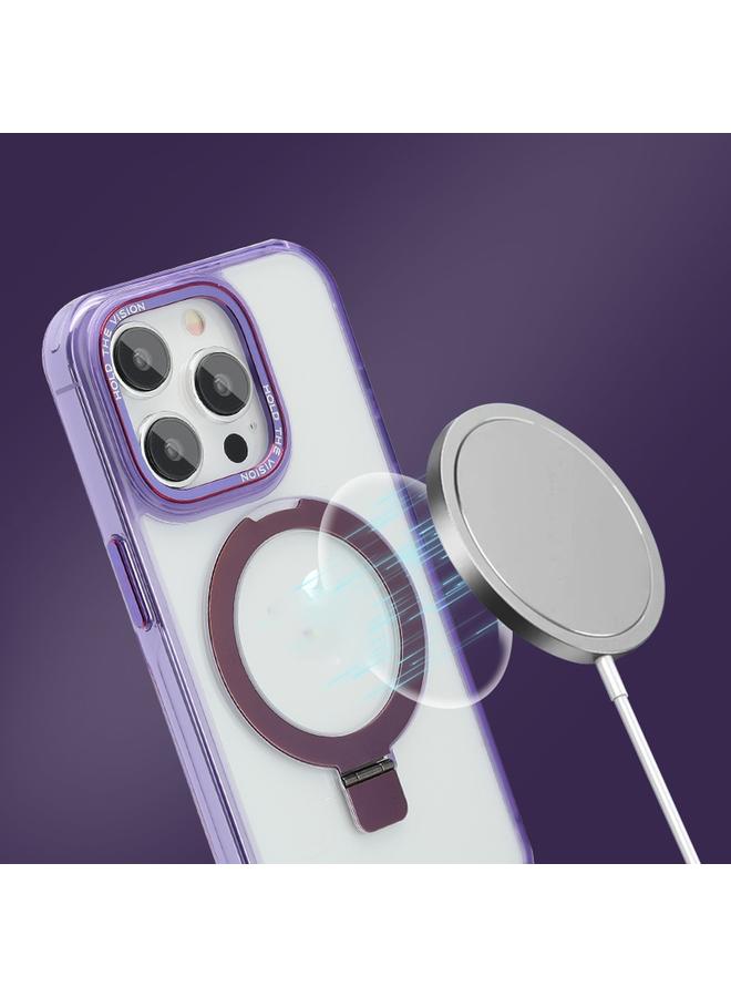 S-TOP Case For iPhone 15 Starlink Stand Clear Magsafe Phone Case - Image 5