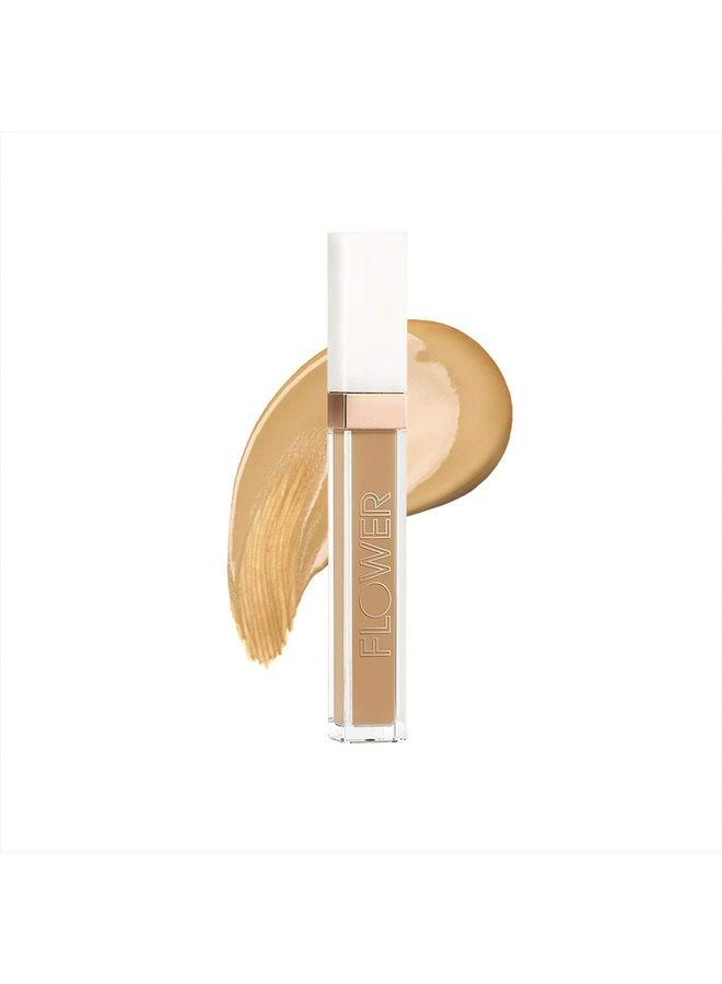Flower Beauty Light Illusion Full Coverage Concealer Diffuse Dark Under Eye Circles, Weightless Formula, Crease Proof Makeup, Medium Deep, 0.2 Ounce - Image 1