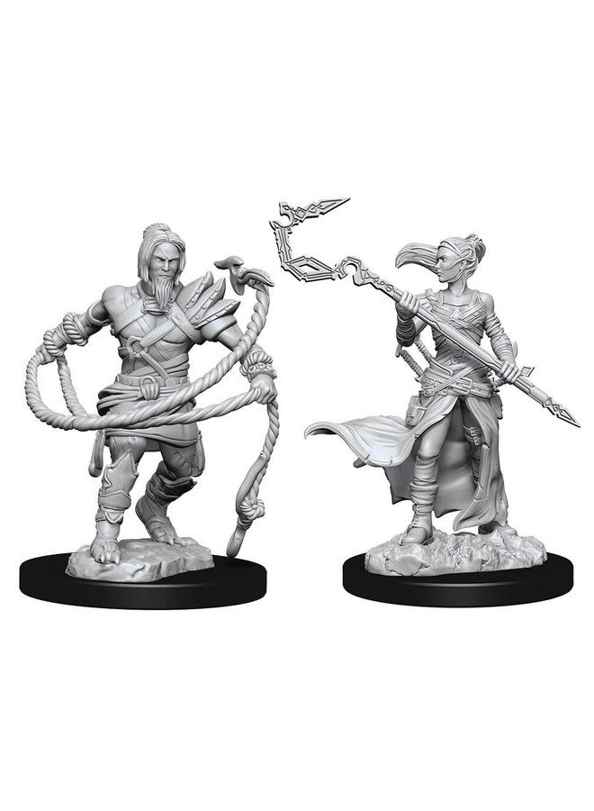 WiZKiDS Magic The Gathering Unpainted Miniatures: Stoneforge Mystic & Kor Hookmaster - Image 2