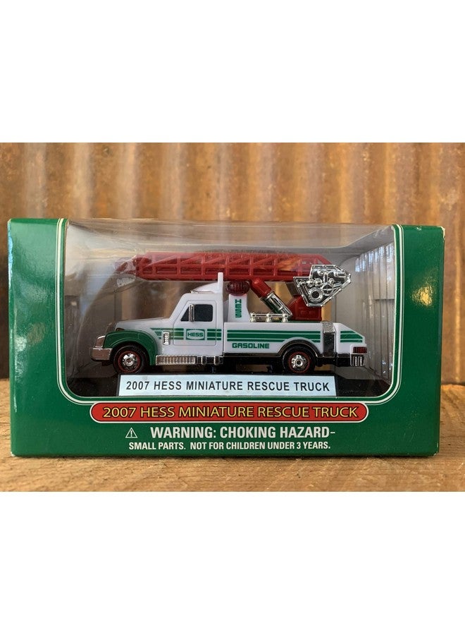 Hess 2007 Miniature Rescue Truck - Image 1