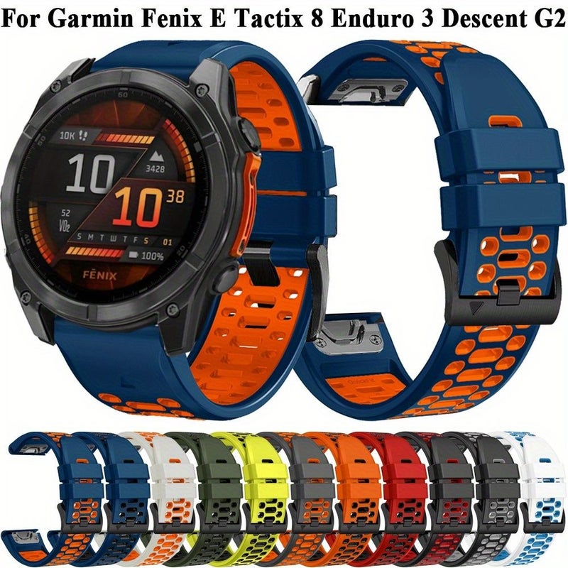 Quickfit 26mm Replacement Watch Band For Fenix Forerunner Epix Tactix Enduro - Image 1