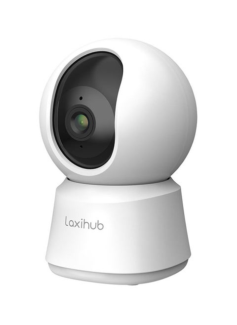 P2T 3MP Indoor Wi-Fi Pan tilt Zoom Home Security Camera, Baby Monitor with Camera and Audio, FHD, Night Vision, 2-Way Audio, AI Motion Detection Compatible with Alexa & Google Assistant