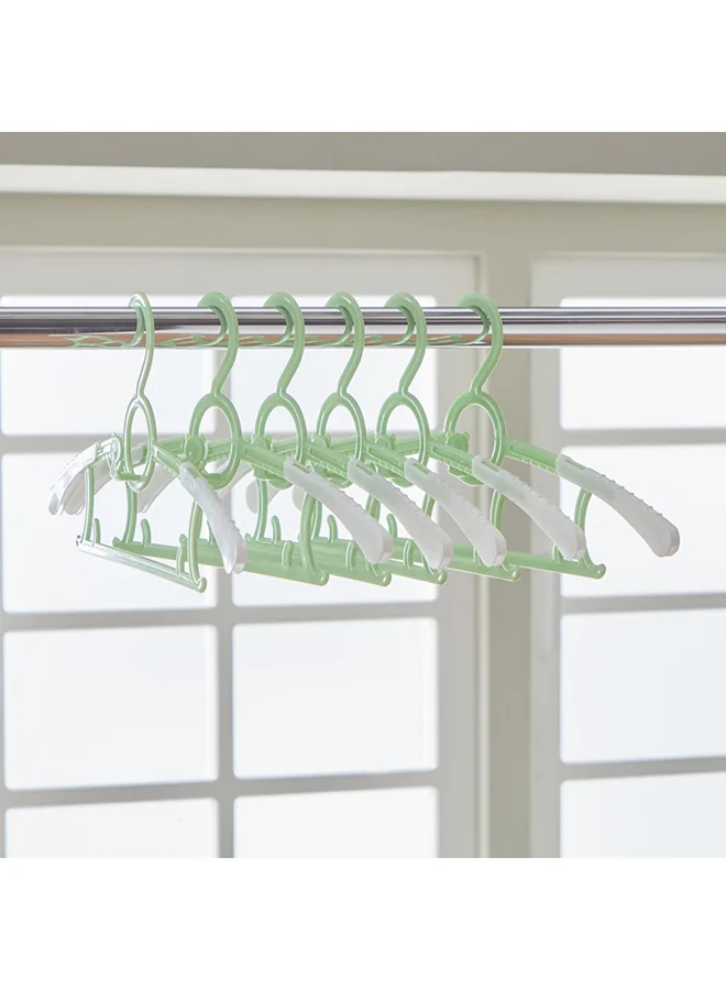 Home Box Ron 6-Piece Atlass Teddy Shaped Broad Hangers 17 x 1 x 28 cm