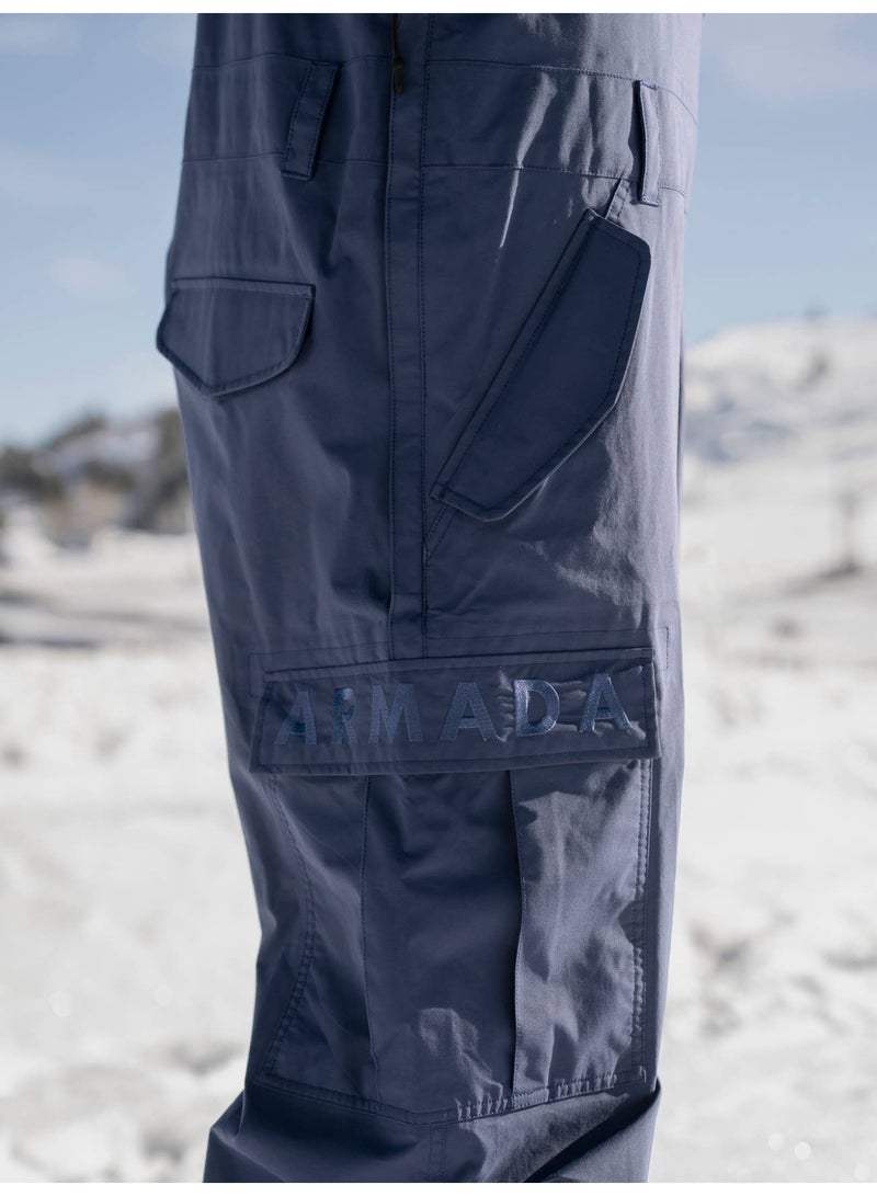 ARMADA SUMPTER 2L BIB SNOW PANT - Navy - Image 5